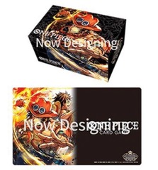 One Piece - Playmat/Storage Box Set - Portgas.D.Ace